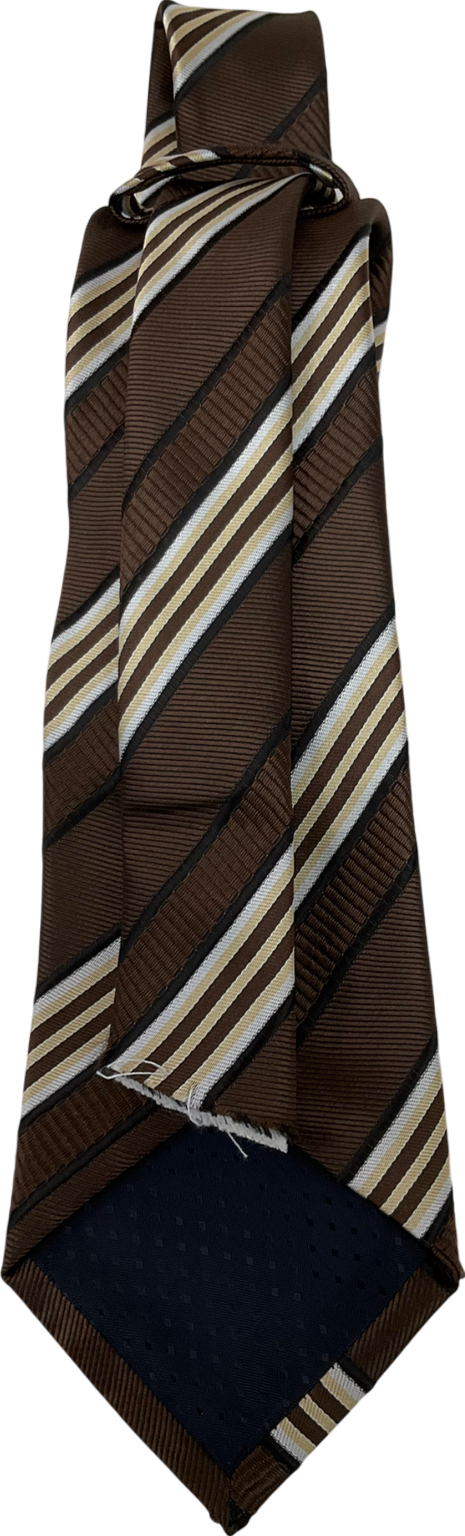 Brown Stripe Tie