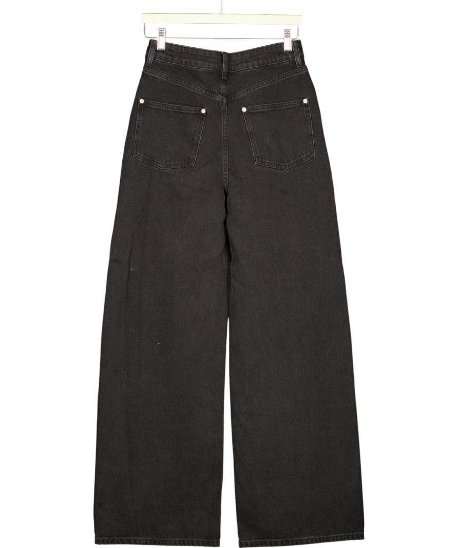 Reserved Black Wide Leg Jeans UK 8