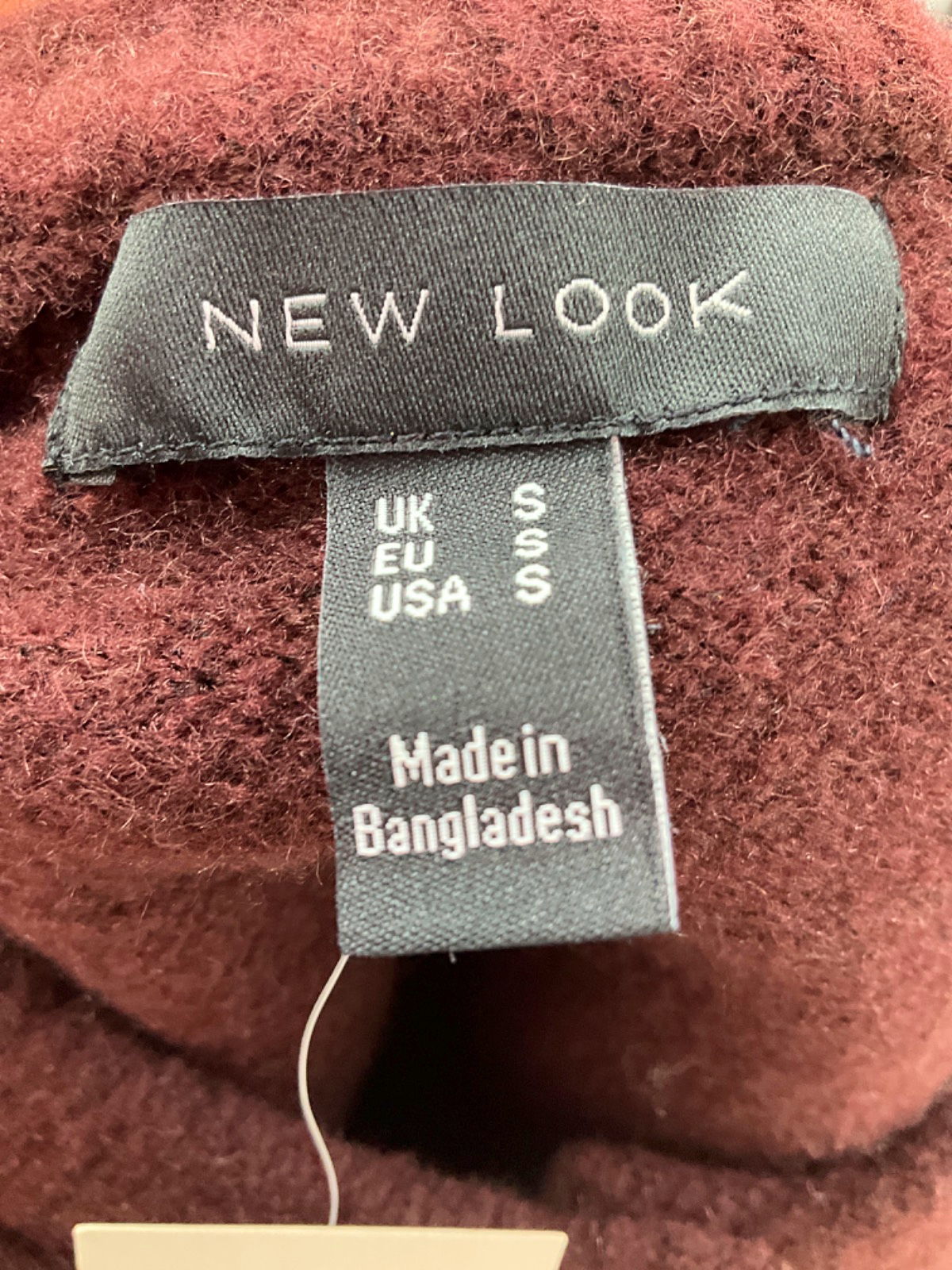 New Look Red Button-Up Cardigan UK S