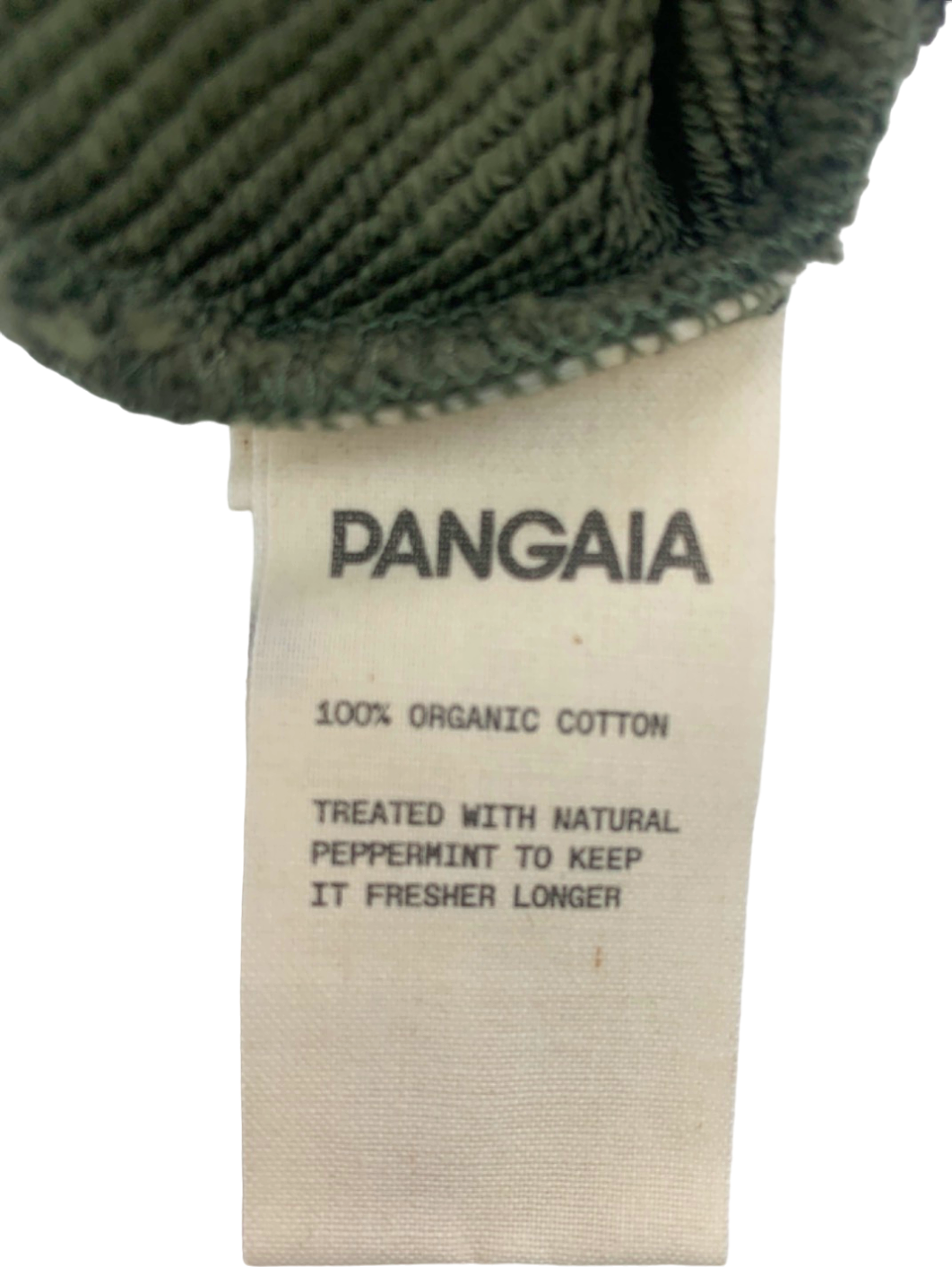 Pangaia Rosemary Green signature 365 Organic Cotton Slim Leg Track Pants UK XXS