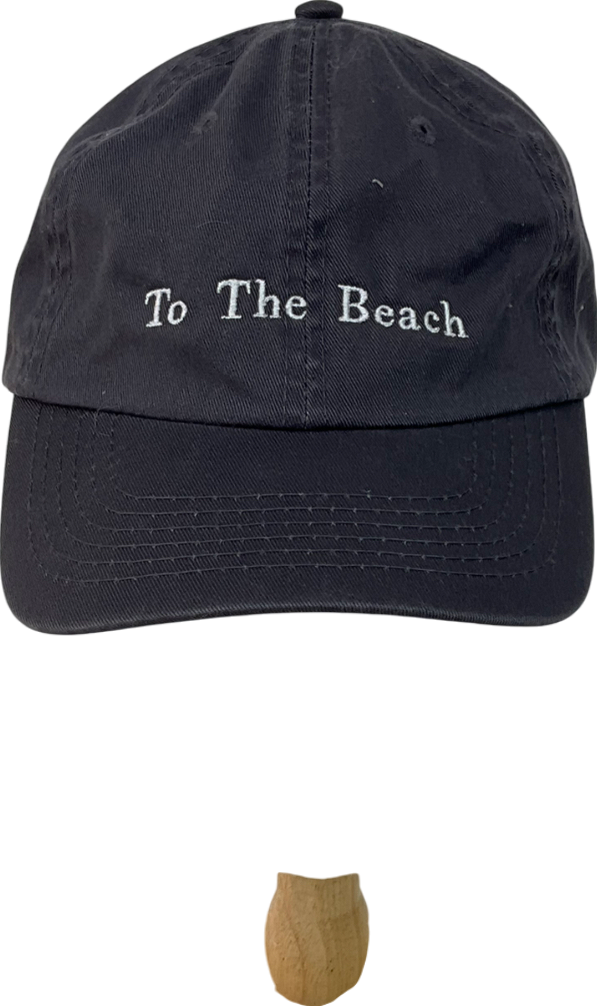 Gigi & Olive Purple Off To The Beach Slogan Baseball Cap One Size