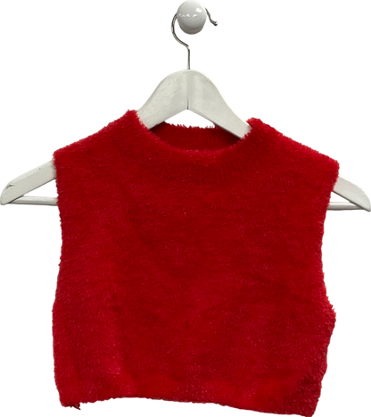 Finesse Brielle Red Cropped Top UK XS/S