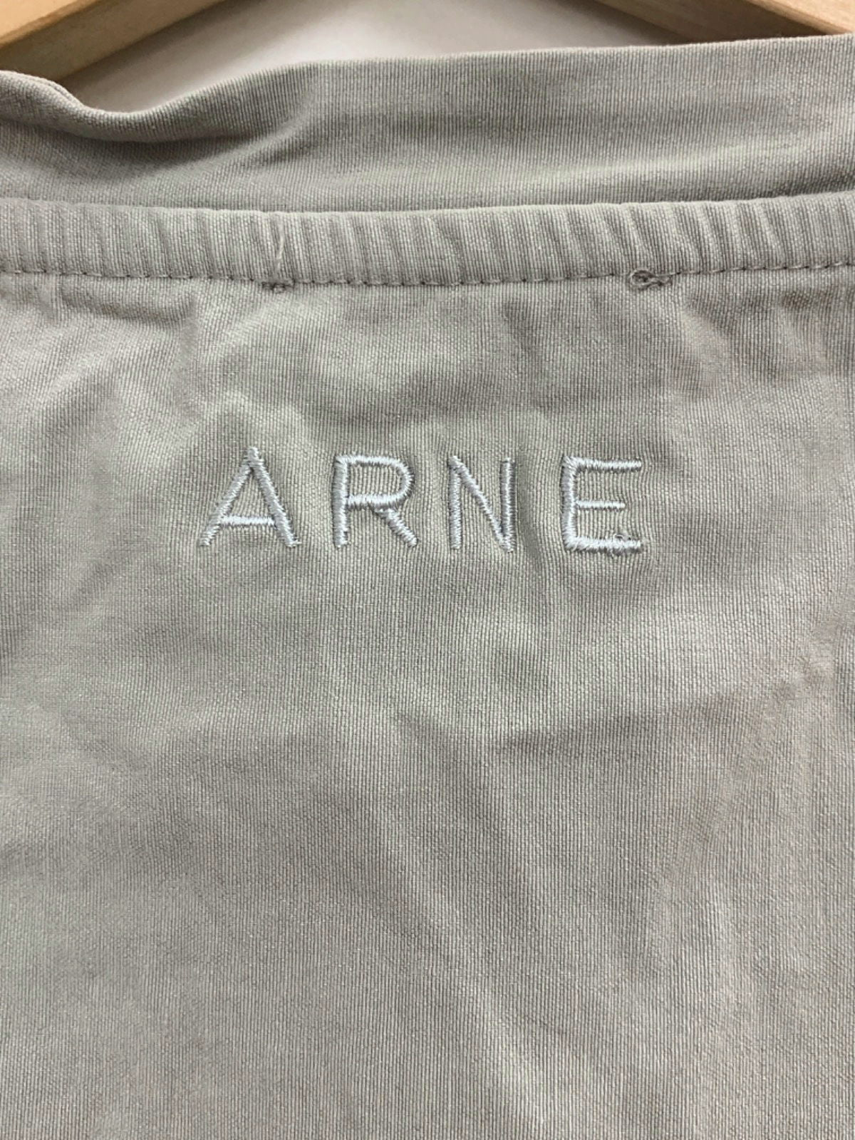 Arne Grey Crew Neck T-Shirt UK L