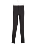 Wardrobe.NYC Black Stretch Skinny Trousers With Ankle Zips UK XS/S