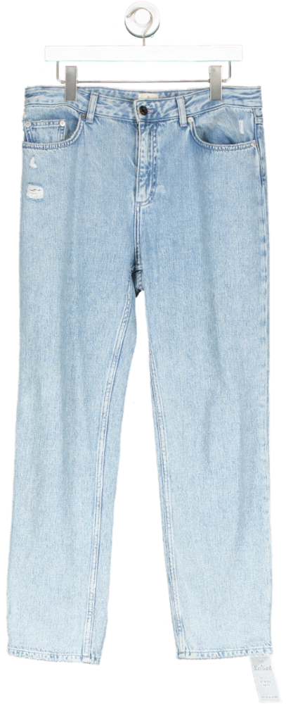 French Connection Light Blue Straight Leg Jeans W30