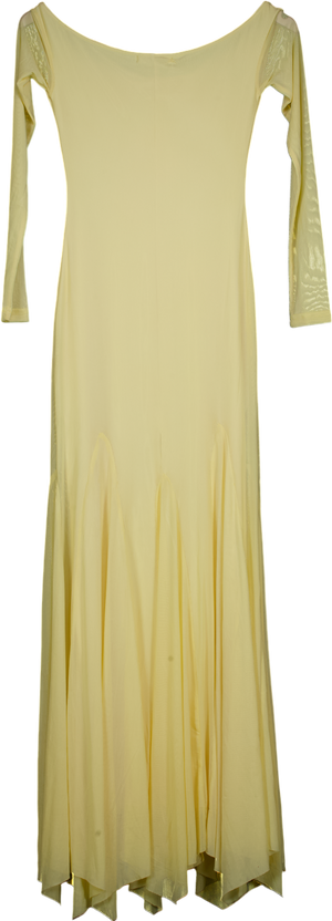 peppermayo Yellow Maribel Maxi Dress UK 6