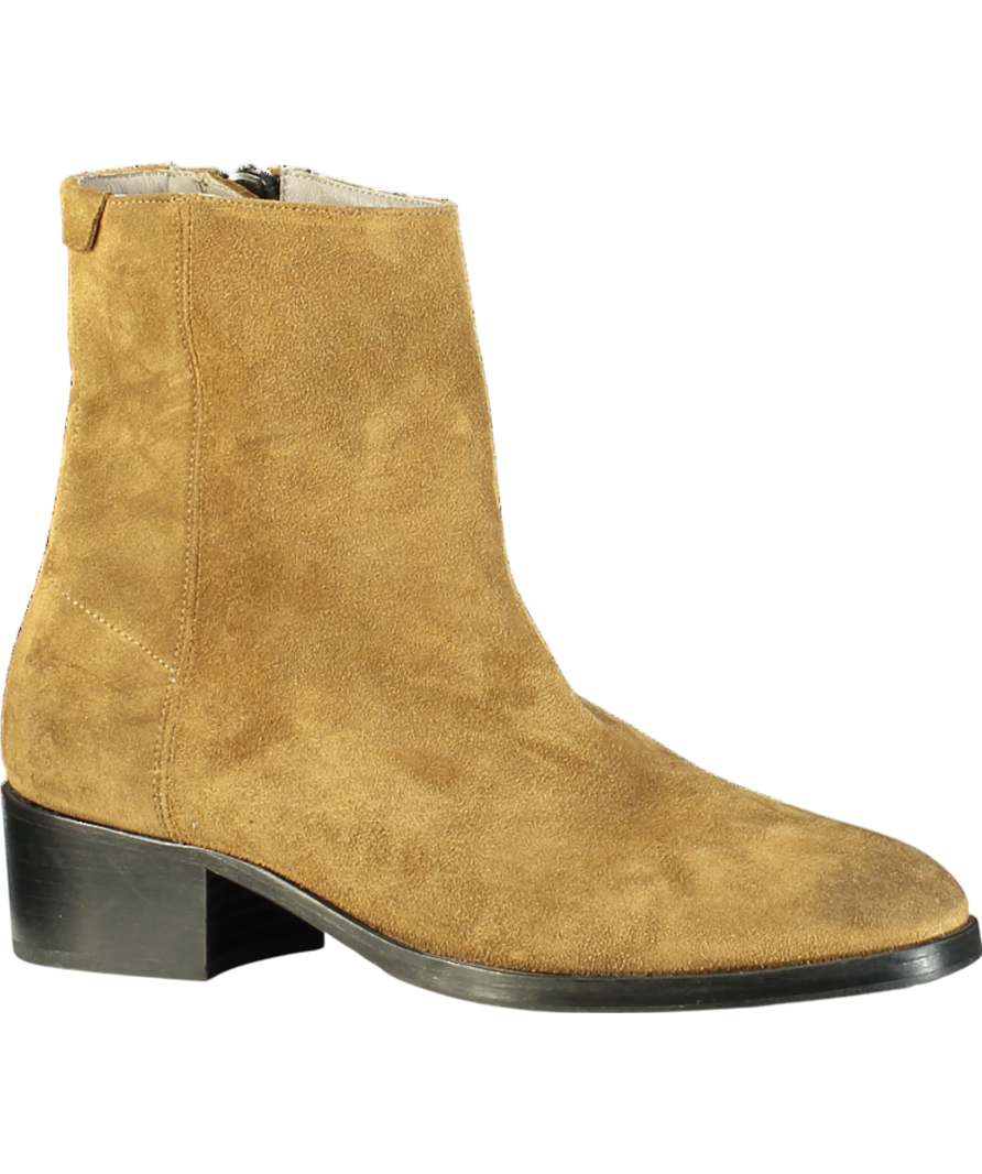 All Saints Brown Bonham Suede Boot UK 9 EU 43 👞