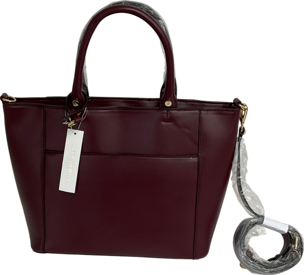 Accessorize Monica Faux Leather Handbag