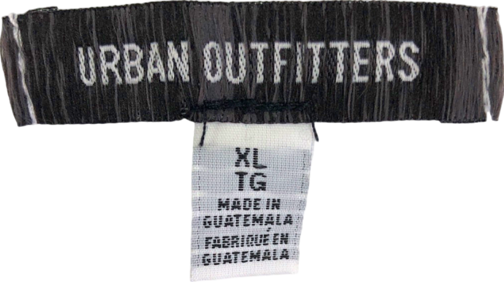 Urban Outfitters White Ribbed Sleeveless Dress UK XL