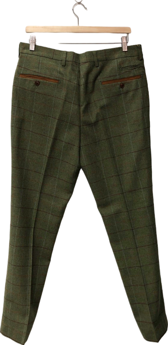 Marc Darcy Moss Green Ellis Trousers 34R