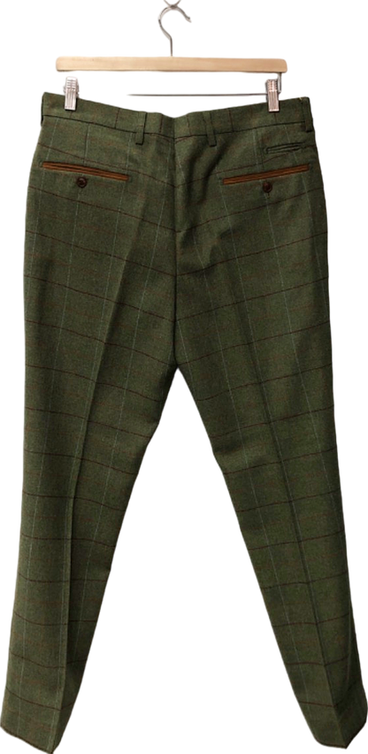 Marc Darcy Moss Green Ellis Trousers 34R