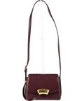3.1 Phillip Lim Wine Red Leather ID Leather Shoulder Bag