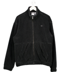 adidas Black Premium Polar Fleece Full-zip Sweatshirt UK M