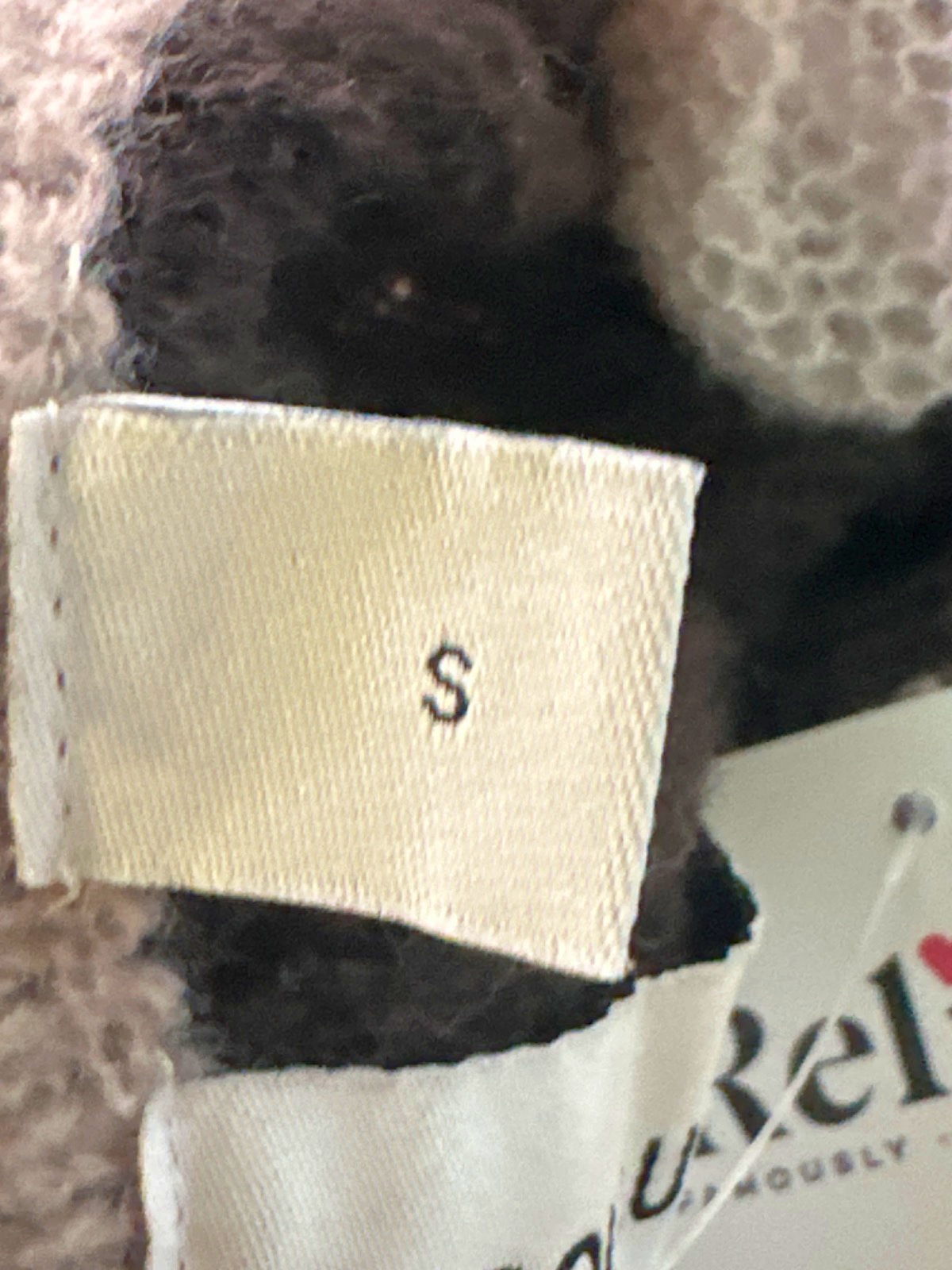 Collusion Brown and Beige Ribbed Knit Jumper UK S