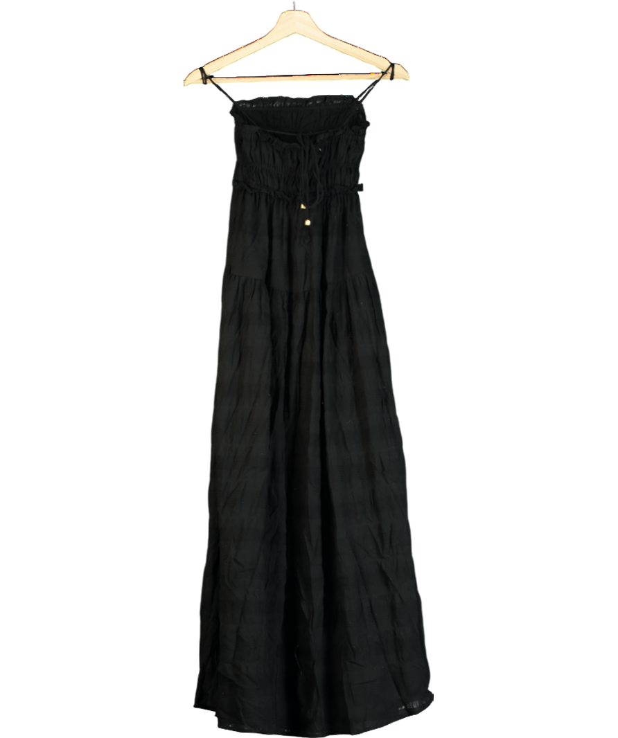 Kivari Black Rylan Maxi Dress UK 6