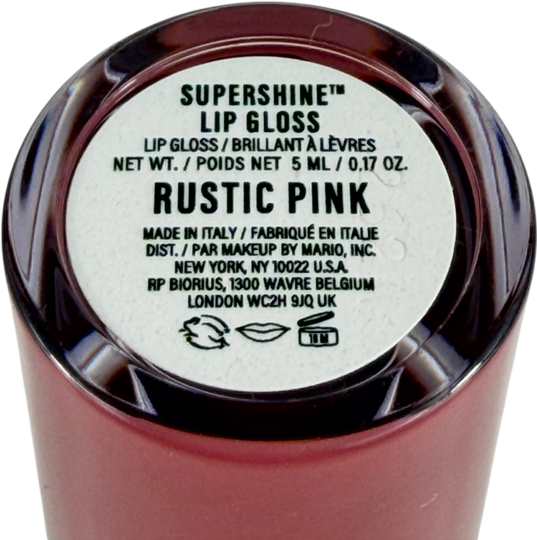 BY MARIO Supershine™ Lip Gloss Rustic Pink 5ml