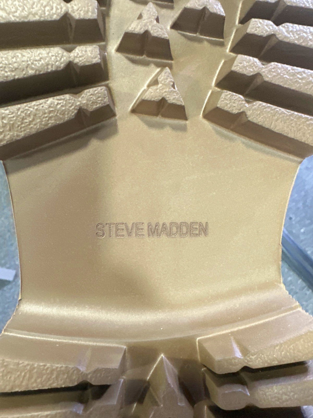 Steve Madden Tan Wolf Wheat Nubuck Boots UK 11