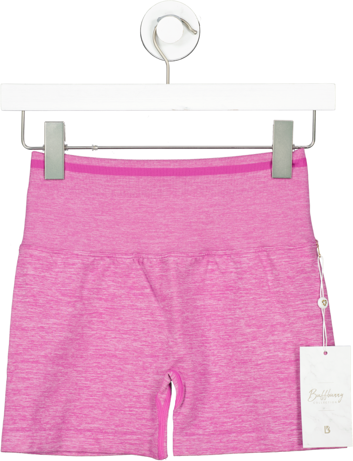 buffbunny Pink Bbl Seamless Shorts UK M
