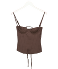 Mars the Label The Everly Corset In Brown UK 6