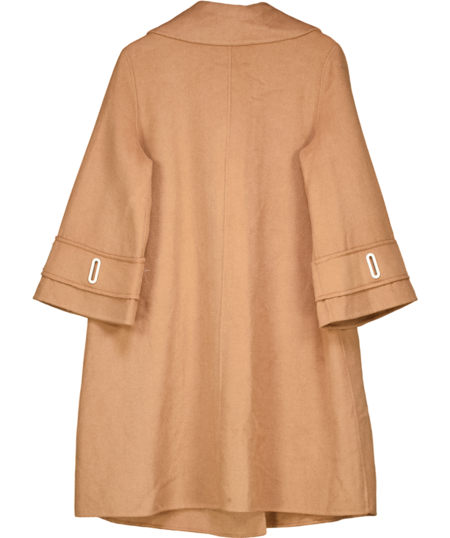 Silvian Heach Brown Wrap Belt Trench Coat UK S