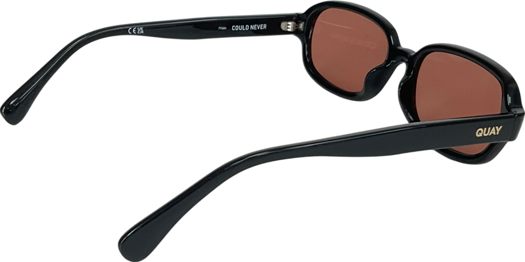 QUAY Black Could Never Sunglasses One Size