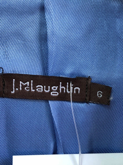 J.McLaughlin Grey Plaid Blazer UK 6