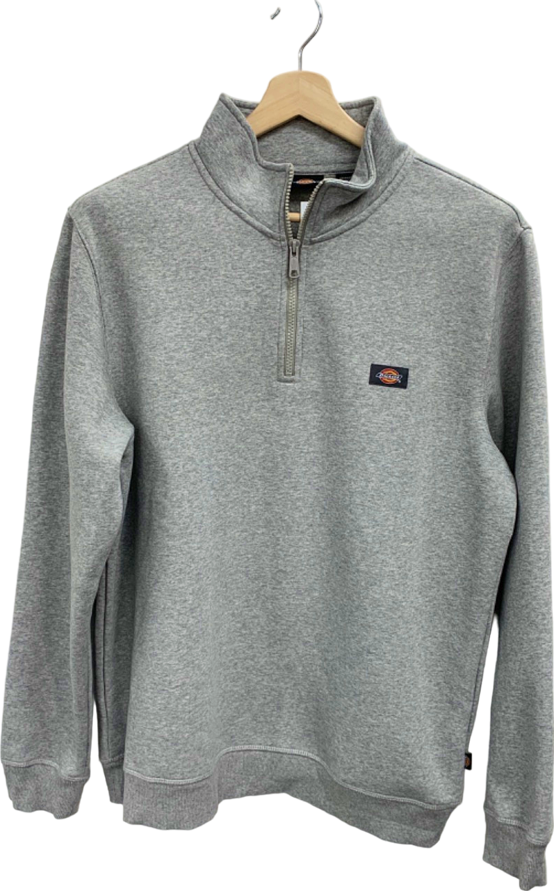 Dickies Grey Quarter Zip Fleece UK XL