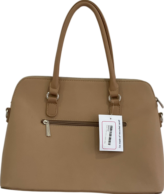david jones Beige Camel Tote Handbag