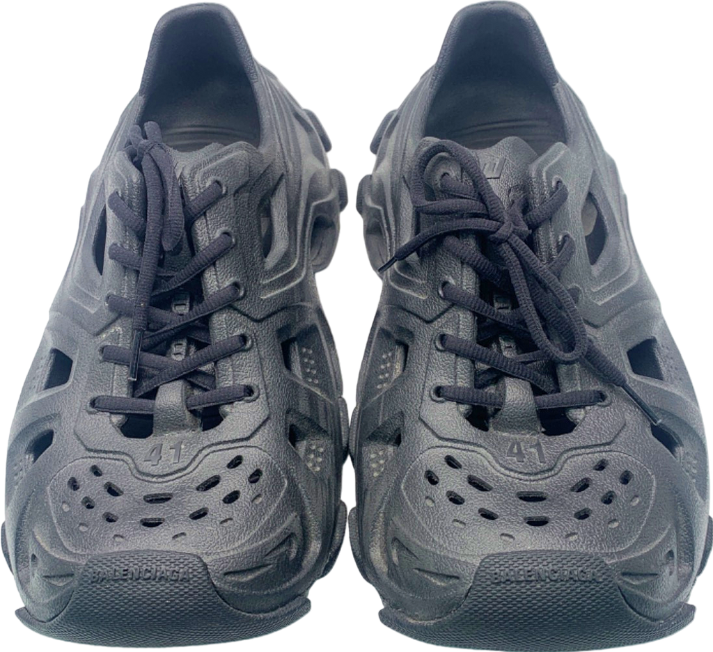 Balenciaga Black Track Sandals UK 8 EU 41 👠