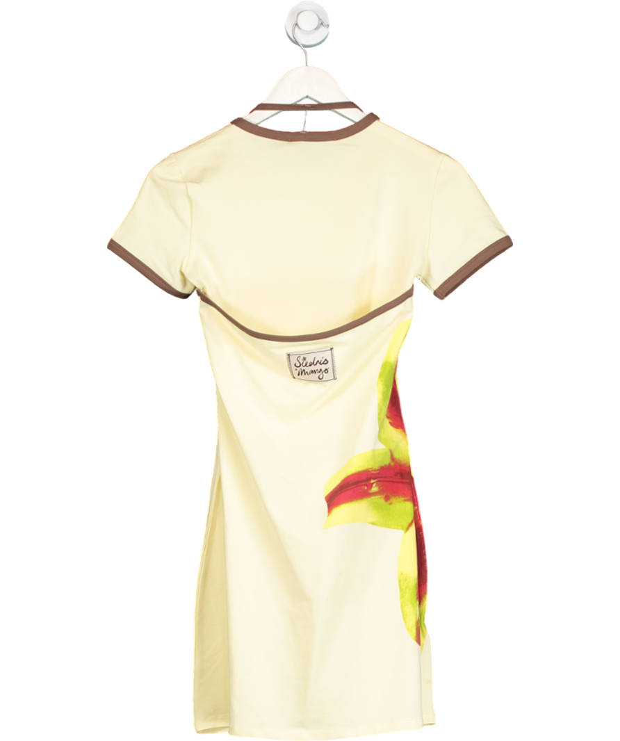 MANGO X Siedres Yellow Printed 2-piece Dress UK M