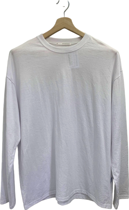 Wit and Wonder White Long Sleeve T-Shirt UK M