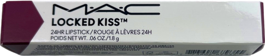 MAC Locked Kiss 24HR Lipstick Shade 56 Rein 4.8g