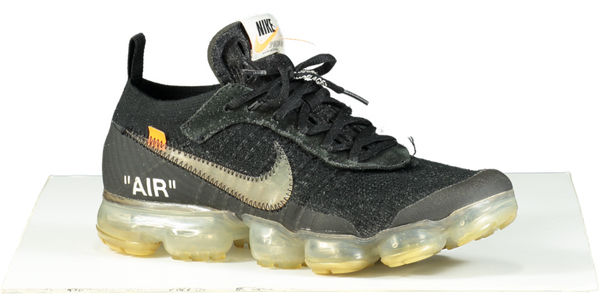 Nike Black Off White Air Vapormax Trainers UK 7