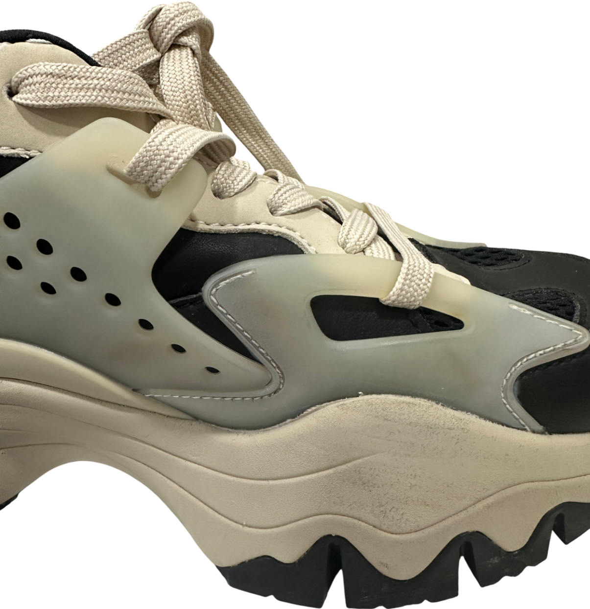 Buffalo Beige Trail One Chunky Trainers UK 6 EU 39 👠