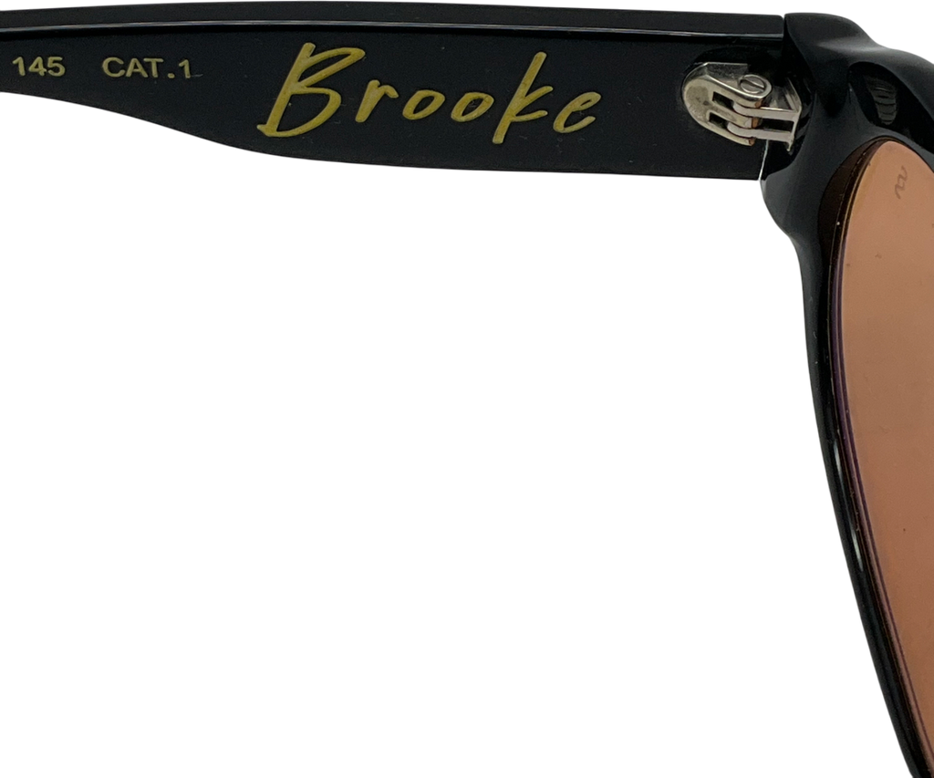 Sunday Somewhere Black Brooke Sunglasses