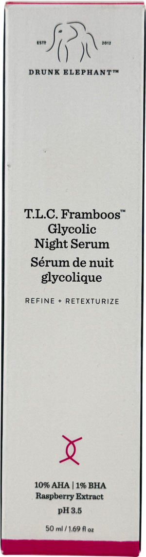Drunk Elephant T.l.c. Framboos Glycolic Night Serum 50ml