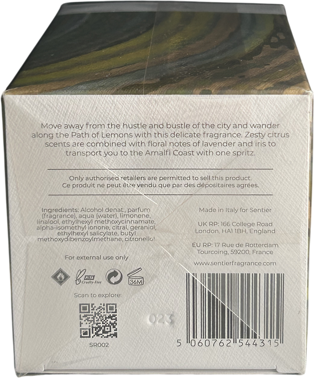 Sentier Path Of Lemons Eau De Parfum Spray 100ml