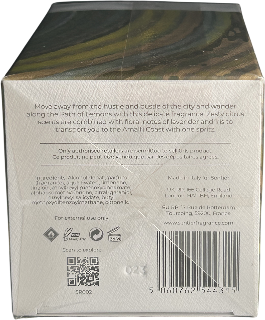 Sentier Path Of Lemons Eau De Parfum Spray 100ml