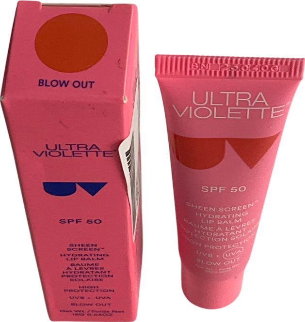 Ultra Violette Sheen Screen Spf 50 Hydrating Lip Balm Blow Out 15g