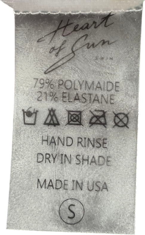 heart of sun White Tyra Mesh Dress UK S