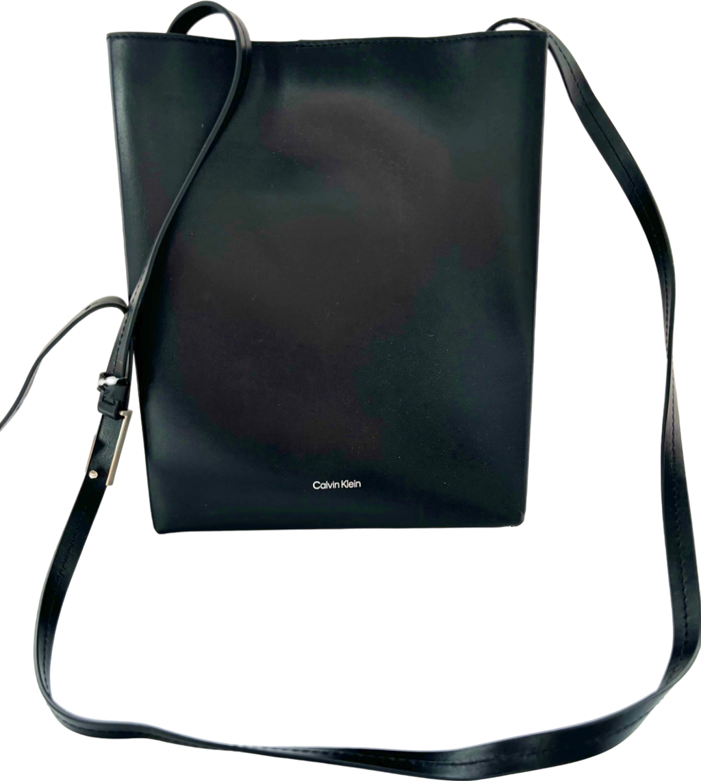 Calvin Klein Black Rectangular Crossbody Bag
