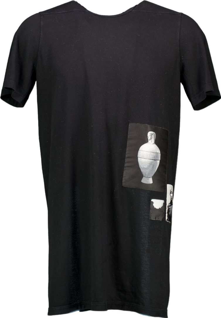 Rick Owens Drkshdw Sphinx 2015 Patch BLACK T-SHIRT