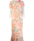 Rhode Resort Multicoloured Lulani Midi Dress UK 8