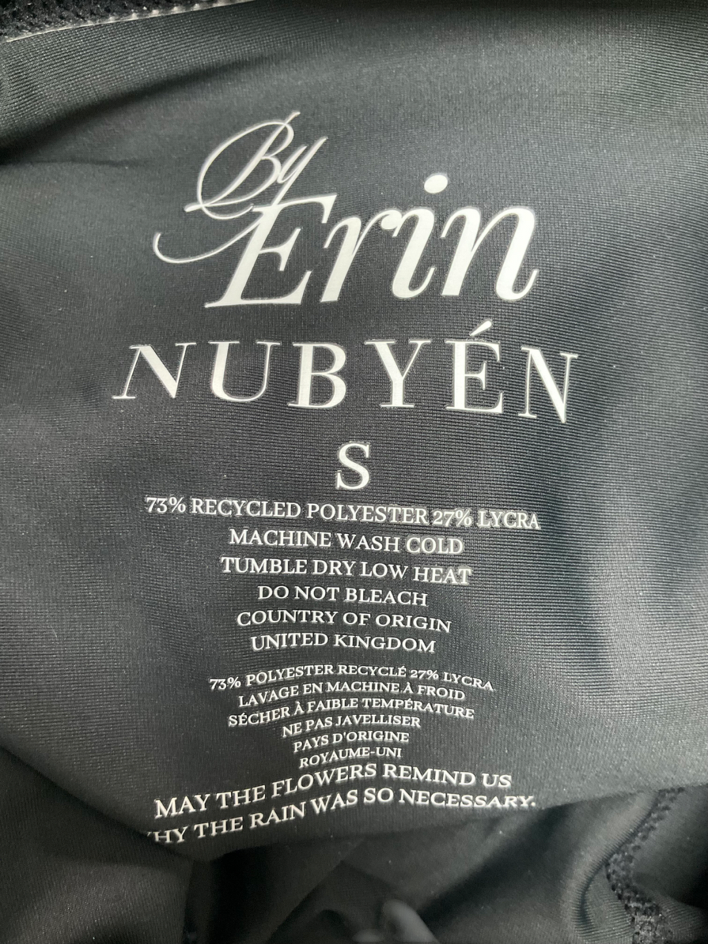 Nubyen Black Halterneck Unitard UK S