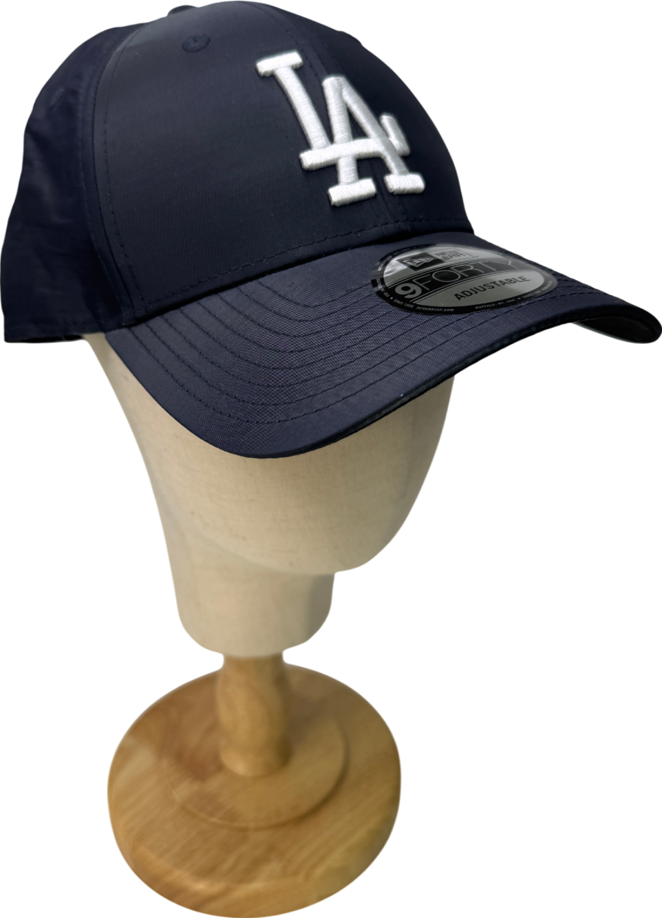 New Era Black Nylon Basebal La Baseball Cap One Size