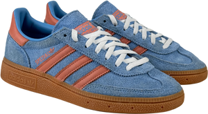 ADIDAS Blue Originals Handball Spezial (light Blue/wonder Clay) UK 4 EU 37