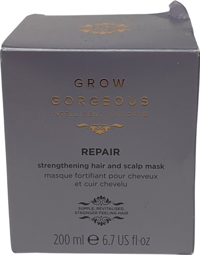 Grow Gorgeous Repair Strengthening Hair & Scalp Mask 200ml