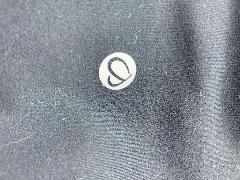 Lululemon Black High-Rise Yoga Leggings UK XS