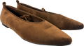 Next Brown Mary Jane Casual Velvet Flat Shoes UK 5.5 EU 38.5 👠