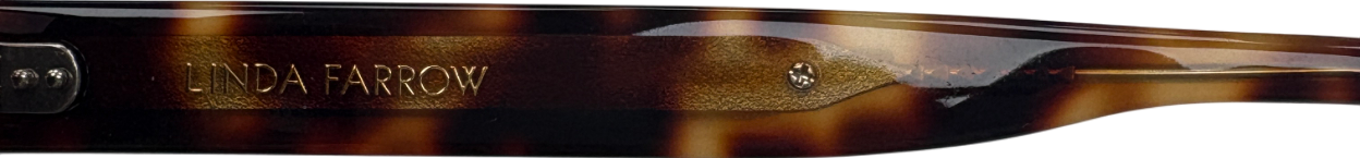 Linda Farrow Brown Sadie Sunglasses One Size